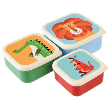 Colourful Creatures Lunchbox set of 3