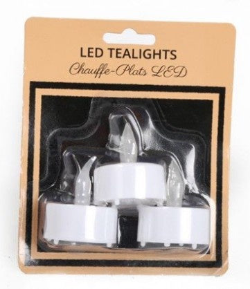 Pack 3 LED T Lights