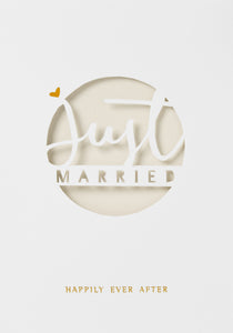 Just Married Card