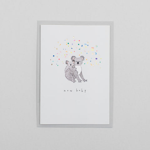 New Baby Koala Card