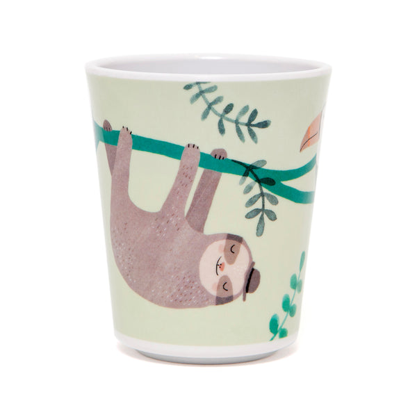 Sloth melamine cup