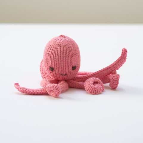 Pink Octopus Soft Toy