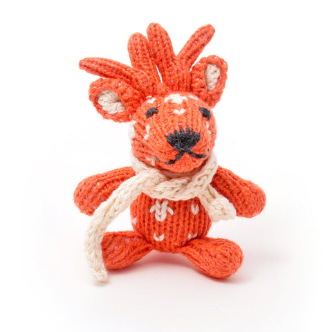 Reindeer in a Scarf Soft Toy
